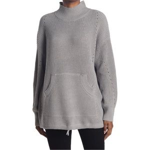 RDI Ribbed Tunic Gray Sweater (Size M)